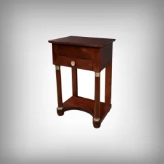 桃花心木客厅家具，帝国风格 – 1900年