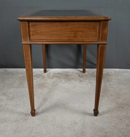 Small Mahogany Desk, English Style – Early 20th Century — Restored