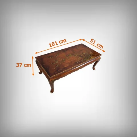 Tavolino in Legno Laccato, Cina – Metà XX Secolo — Buono stato