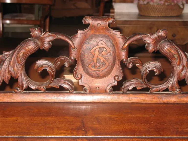 Bureau à gradins Louis XIII en Chêne