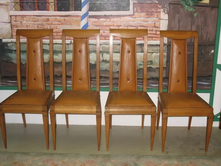 Chaises en Hêtre XXeme