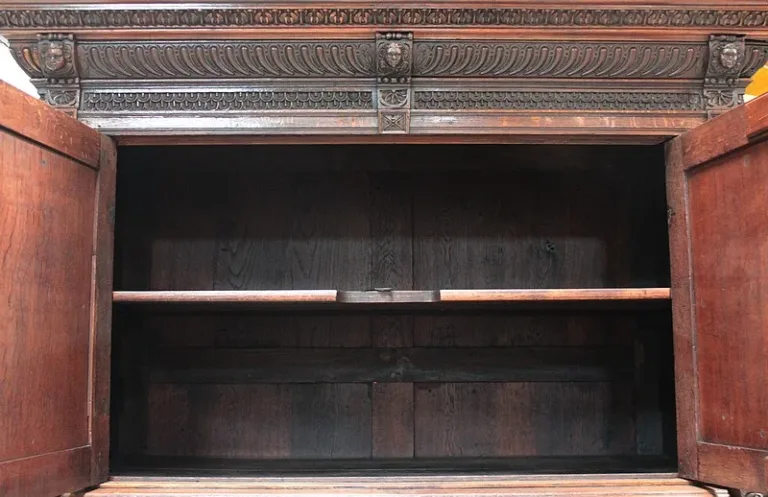 RENAISSANCE STYLE OAK CABINET