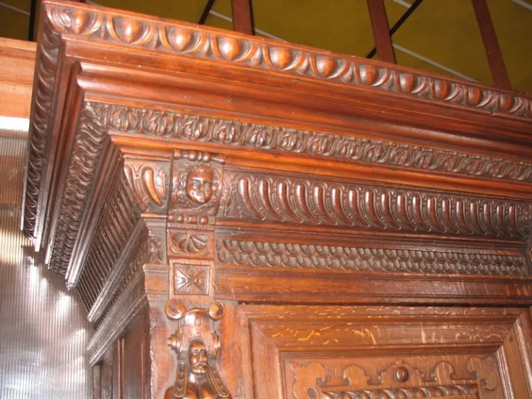 RENAISSANCE STYLE OAK CABINET