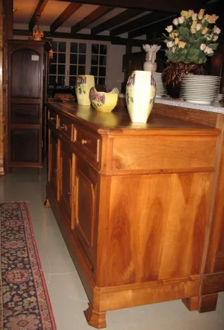 Enfilade 3 portes en Merisier XXeme