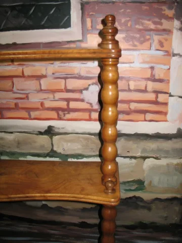 19th C WALNUT SHELVES