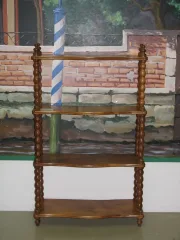 19e C WALNUT SHELVES