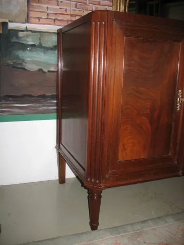 Enfilade Louis XVI en acajou de Cuba XVIIIe