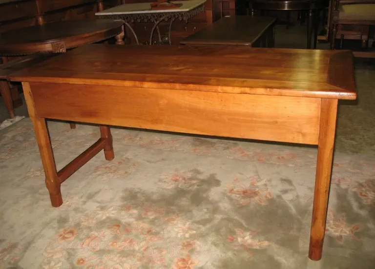 19TH C CHERRYWOOD DESK