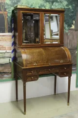 MAHOGANYの19THタムボールトップデスク