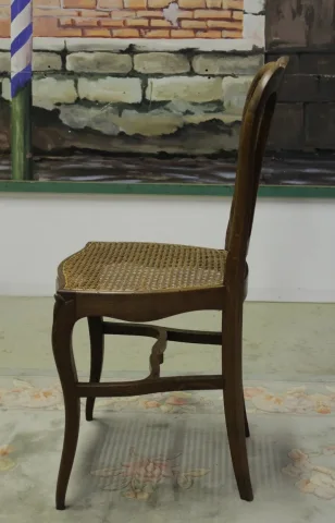 Chaises Louis-Philippe en chêne XIXe