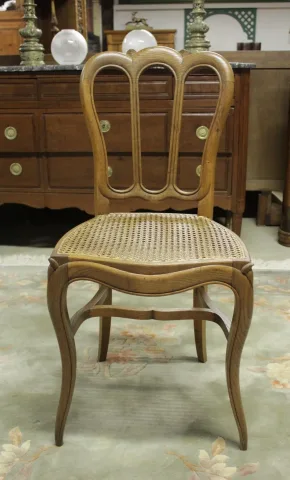 Chaises Louis-Philippe en chêne XIXe