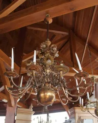 EARLY 20TH C BRONZE LIGHT