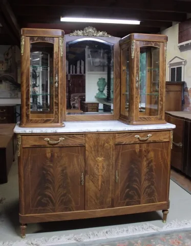 Buffet Art-Déco en acajou XXe