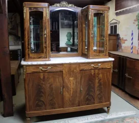 Buffet Art-Déco en acajou XXe