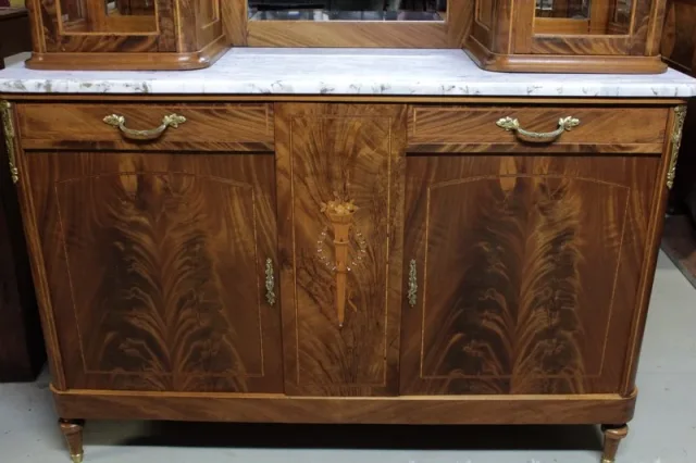 Buffet Art-Déco en acajou XXe