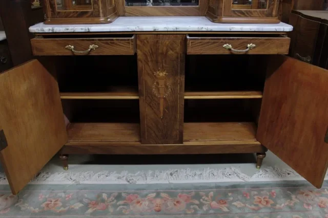 Buffet Art-Déco en acajou XXe