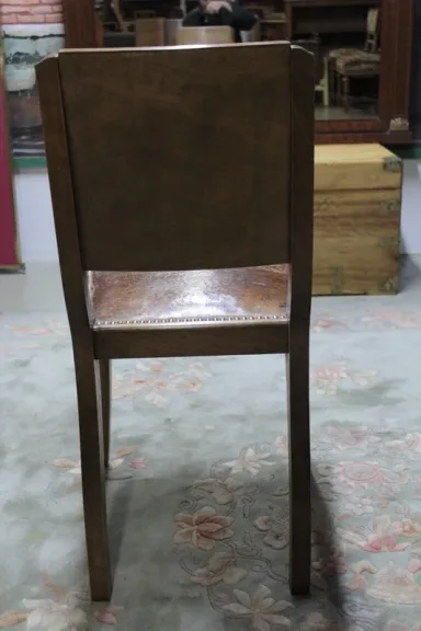 Salle à manger Art-Déco en noyer XXe