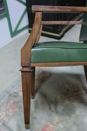MAHAGONISCHER SESSEL