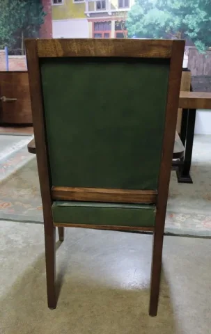 Fauteuil de Bureau en acajou XXe