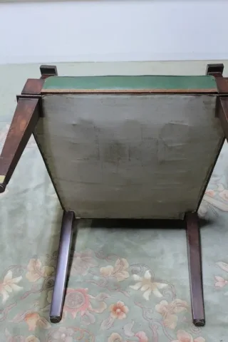Fauteuil de Bureau en acajou XXe