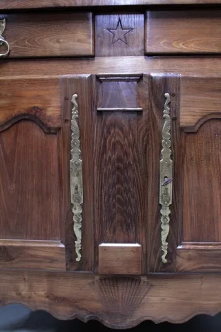 Buffet Vaisselier en châtaignier XIXeme