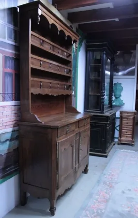 Buffet Vaisselier en châtaignier XIXeme