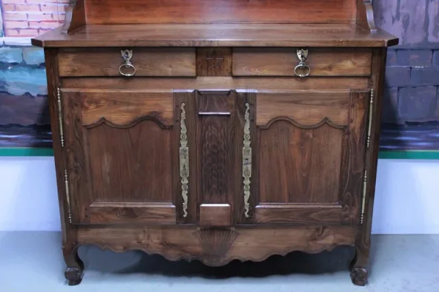 Buffet Vaisselier en châtaignier XIXeme
