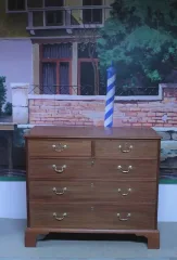 19th C ENGLISH CHEST OF DRAWERS