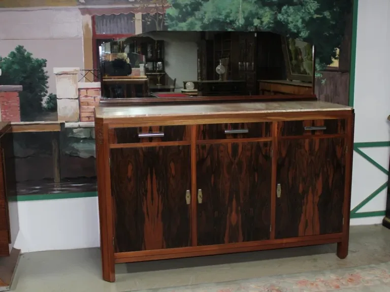 Buffet Art-Déco en palissandre XXe