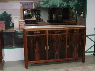 Buffet Art-Déco en palissandre XXe