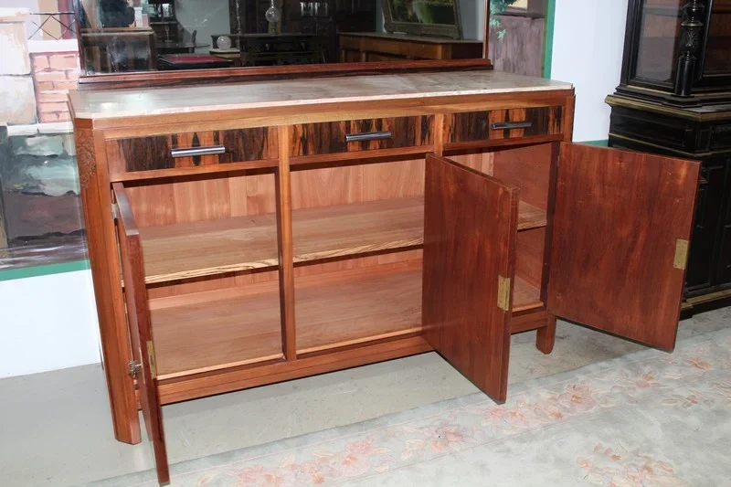 Buffet Art-Déco en palissandre XXe