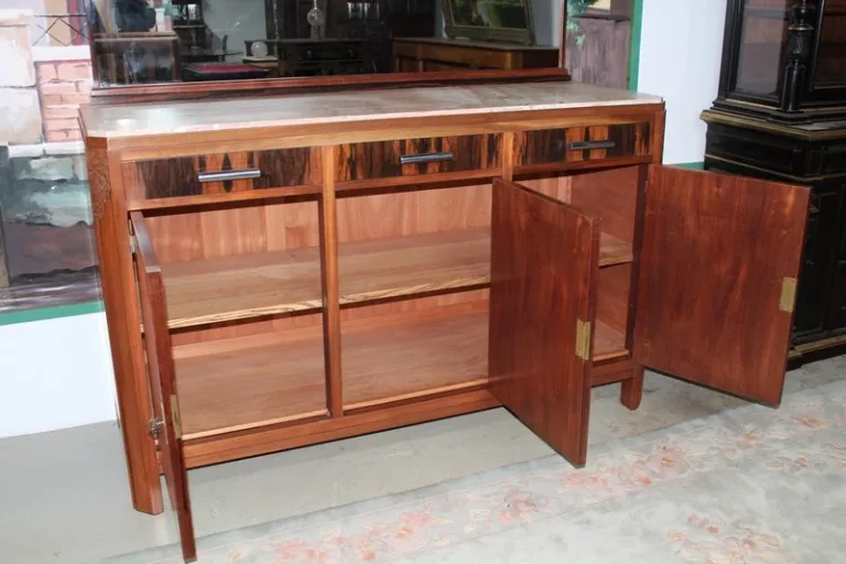 Buffet Art-Déco en palissandre XXe