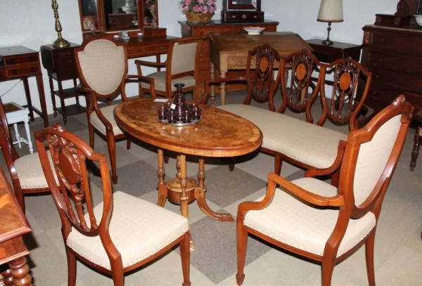ENGLISCH WOHNZIMMER SUITE