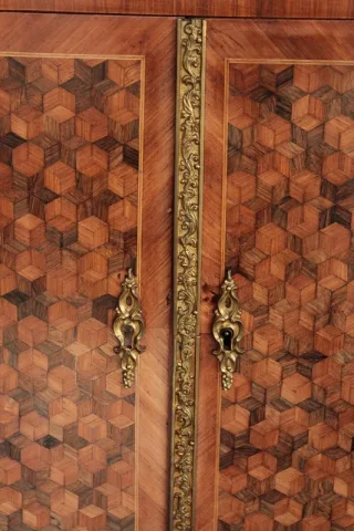 Cabinet de dame en marqueterie XIXe