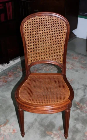 Chaises Louis XVI en acajou XXeme