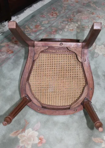 Chaises Louis XVI en acajou XXeme