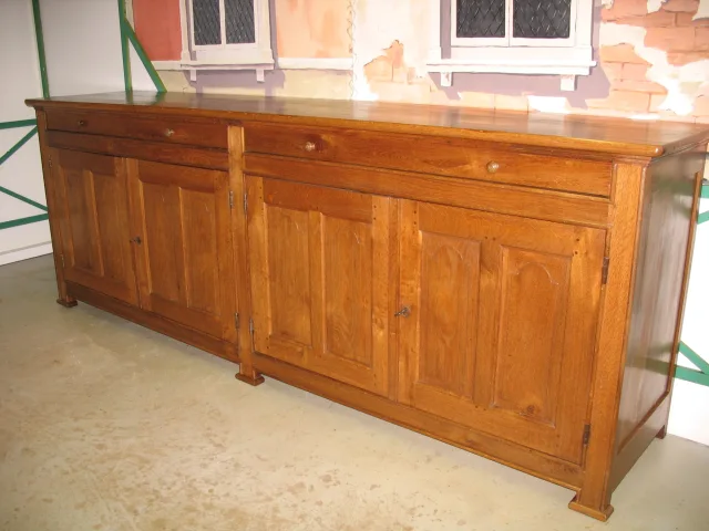 Meuble de boiserie en chêne XXe