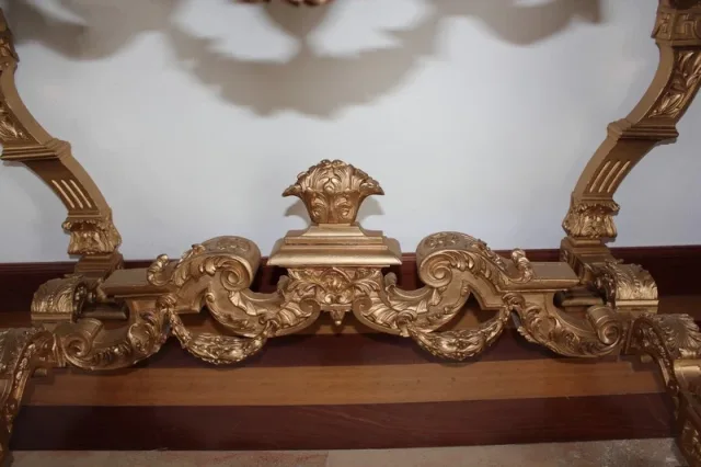 LOUIS XIV STIL GILTWOOD KONSOLE TISCH
