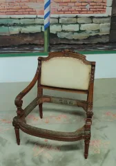 DE LEUNSTOEL VAN LOUIS XVI STIJL