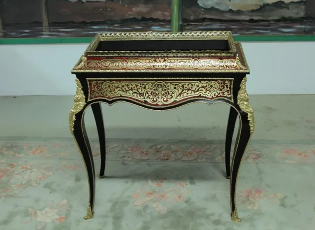 Jardinière en marqueterie Boulle XIXe