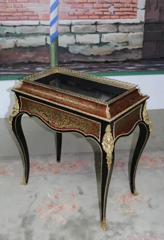 Jardinière en marqueterie Boulle XIXe