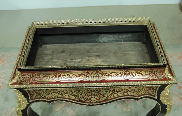 Jardinière en marqueterie Boulle XIXe