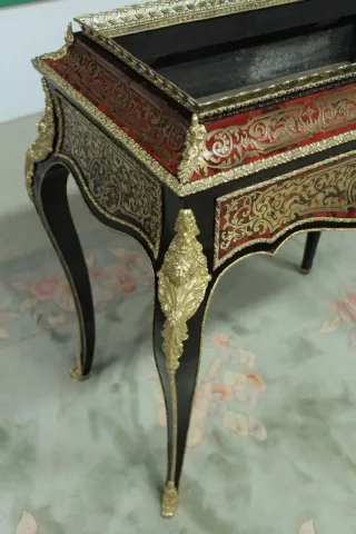 Jardinière en marqueterie Boulle XIXe