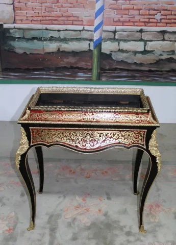 Jardinière en marqueterie Boulle XIXe