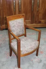 Fauteuil Empire en Acajou XIXeme