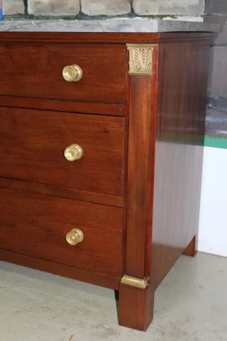 FRANZÖSISCHE DIRECTOIRE ZEITKISTE DER SCHUBLADEN