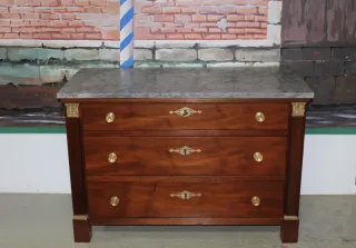 FRANZÖSISCHE DIRECTOIRE ZEITKISTE DER SCHUBLADEN