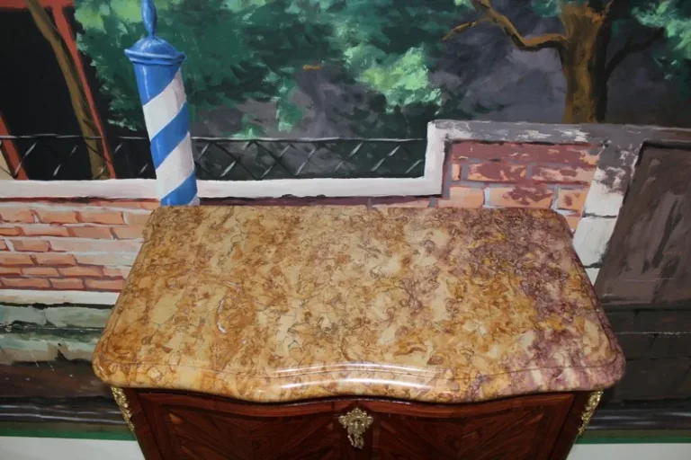 Secrétaire Louis XV en Bois de Rose XIXeme