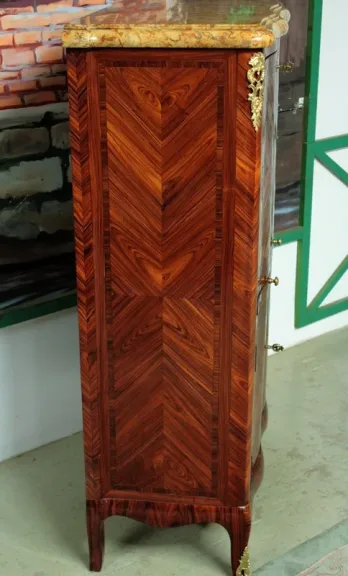 Secrétaire Louis XV en Bois de Rose XIXeme