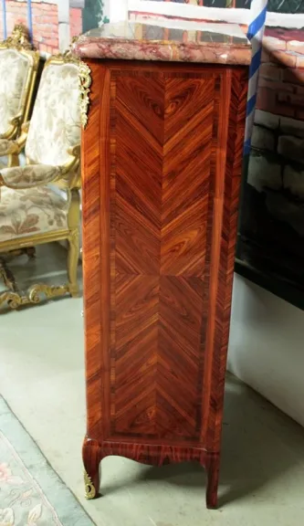 Secrétaire Louis XV en Bois de Rose XIXeme